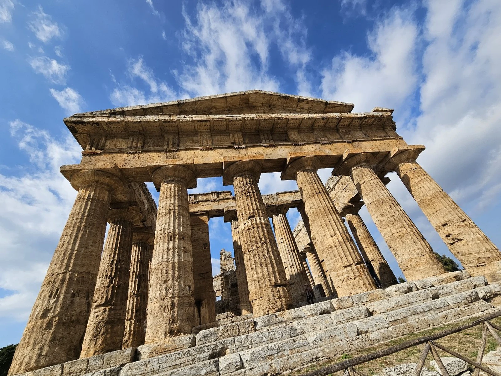 Il Tempio di Nettuno nel Parco Archeologico di Paestum