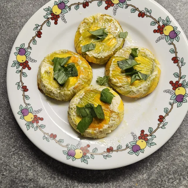 Frittatine con basilico